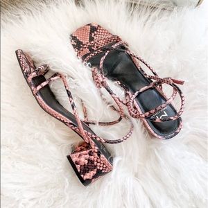 Marc Fisher Jared Block Heel Strappy Sandal - 8.5M